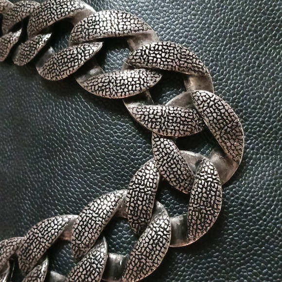 Chanel Black Caviar Leather Hobo W Chain Strap Bag. - Picture 4 of 12